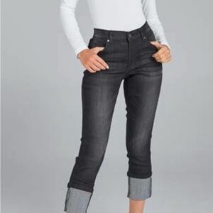 Venus cropped cuffed jeans